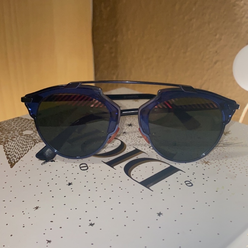 Christian Dior sunglasses.